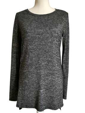 Heathered Gray Long Sleeve Tunic